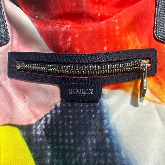 MZ Wallace Colorful Nylon Shoulder Bag Crossbody Bag Graffiti Bag - Picture 4 of 7